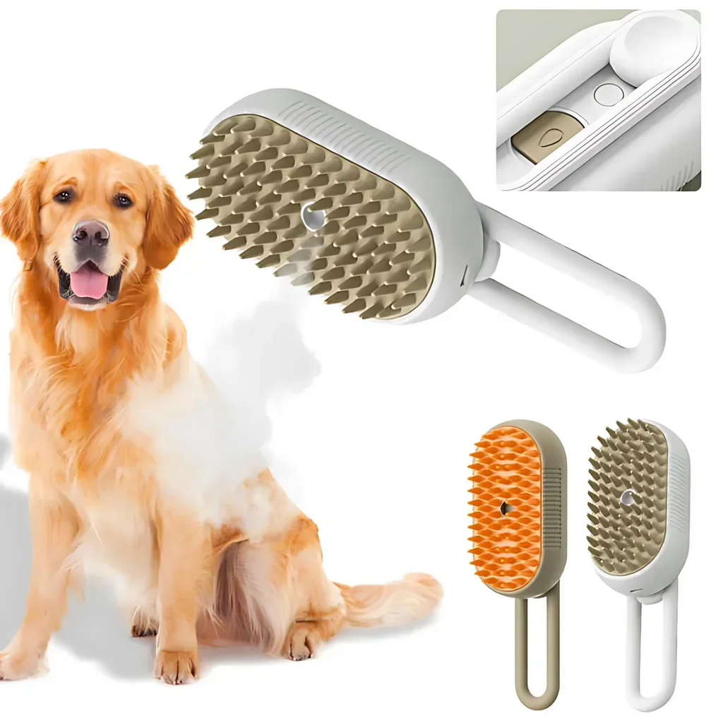 Cat & Dog Steamy Brush - Spazzola a Vapore per Cani e Gatti