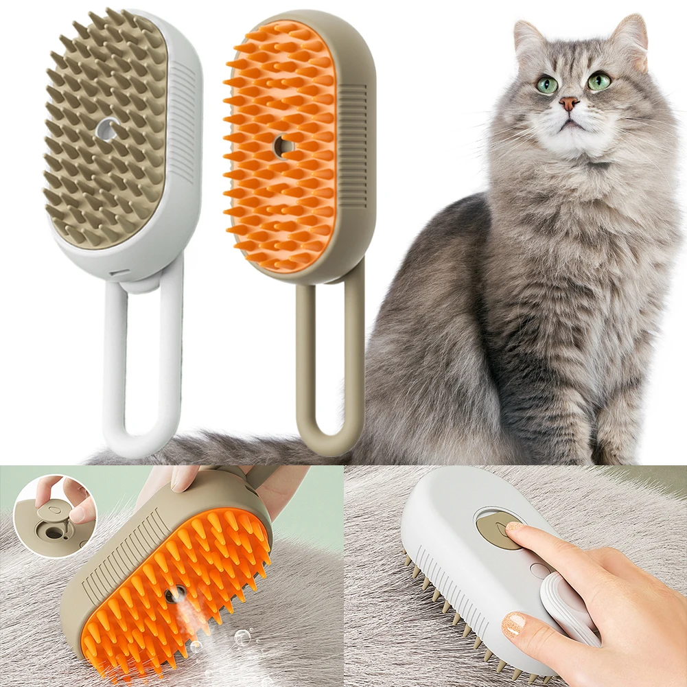 Cat & Dog Steamy Brush - Spazzola a Vapore per Cani e Gatti