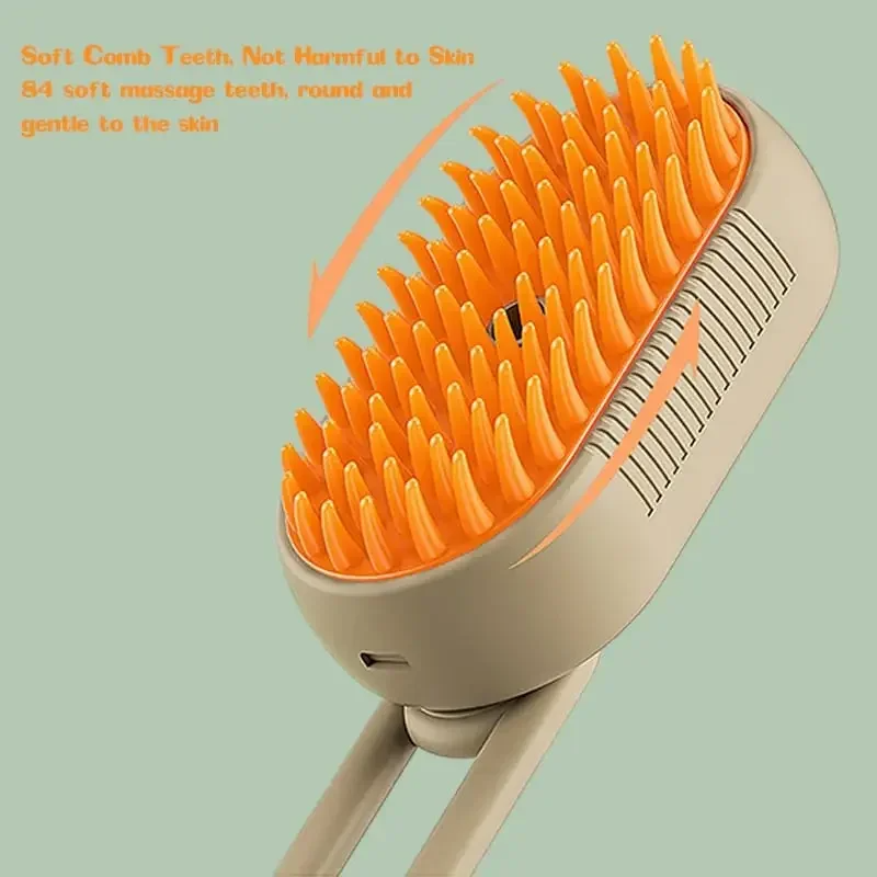 Cat & Dog Steamy Brush - Spazzola a Vapore per Cani e Gatti